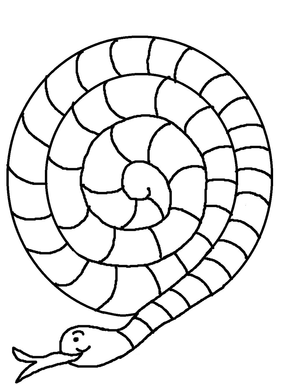 Snake Coloring Pages for Kids Free Printable 60