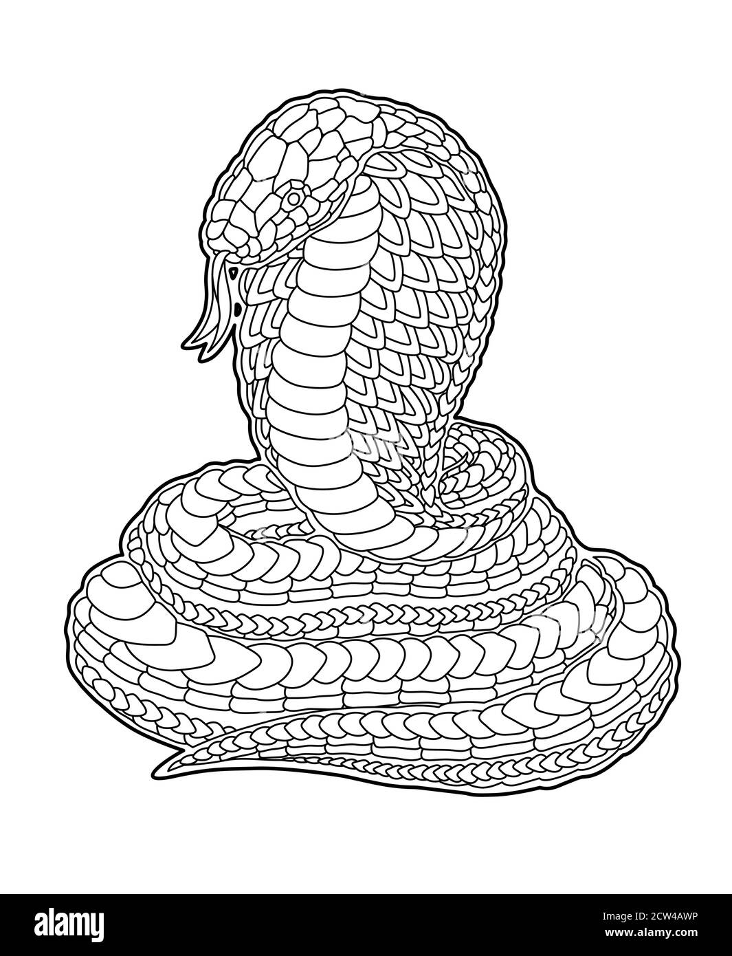 Snake Coloring Pages for Kids Free Printable 73