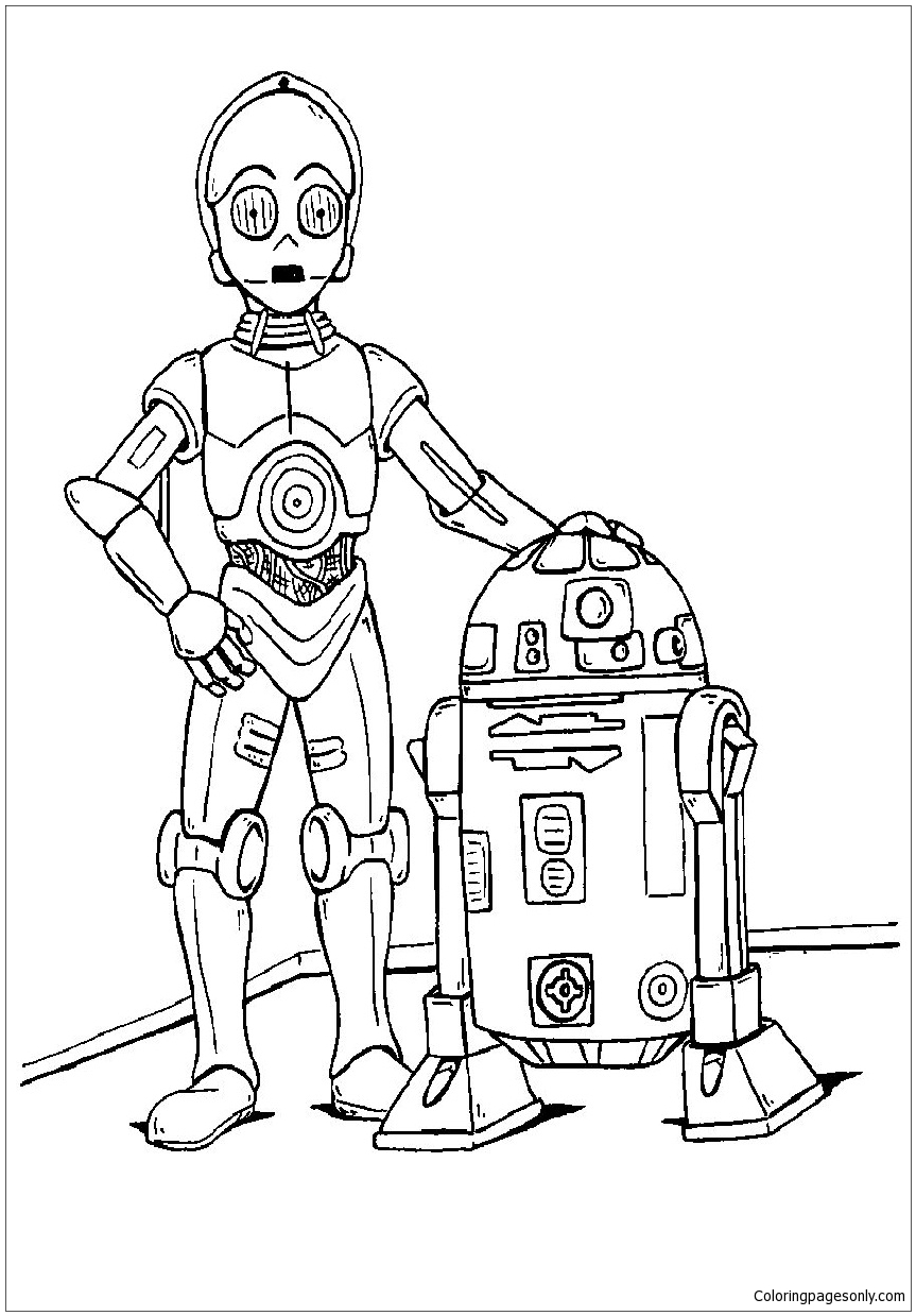 Star Wars Coloring Pages Printables Free 107