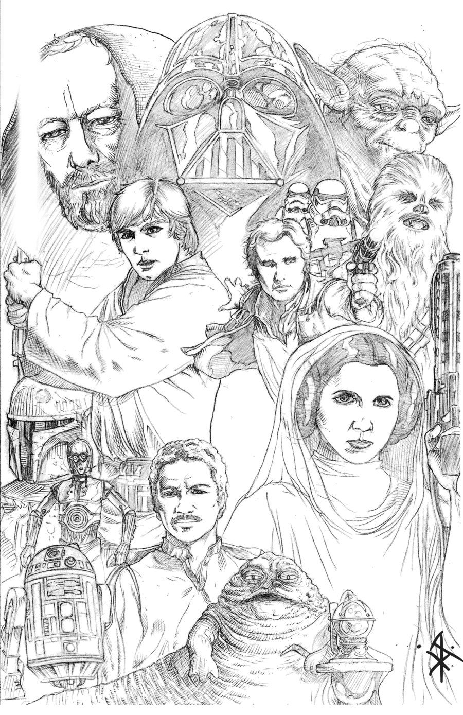 Star Wars Coloring Pages Printables Free 116