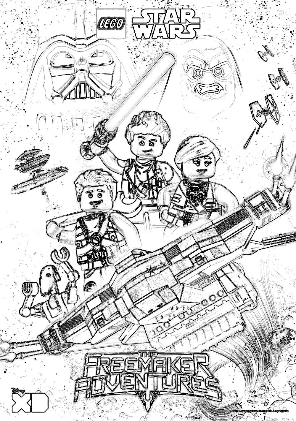 Star Wars Coloring Pages Printables Free 119