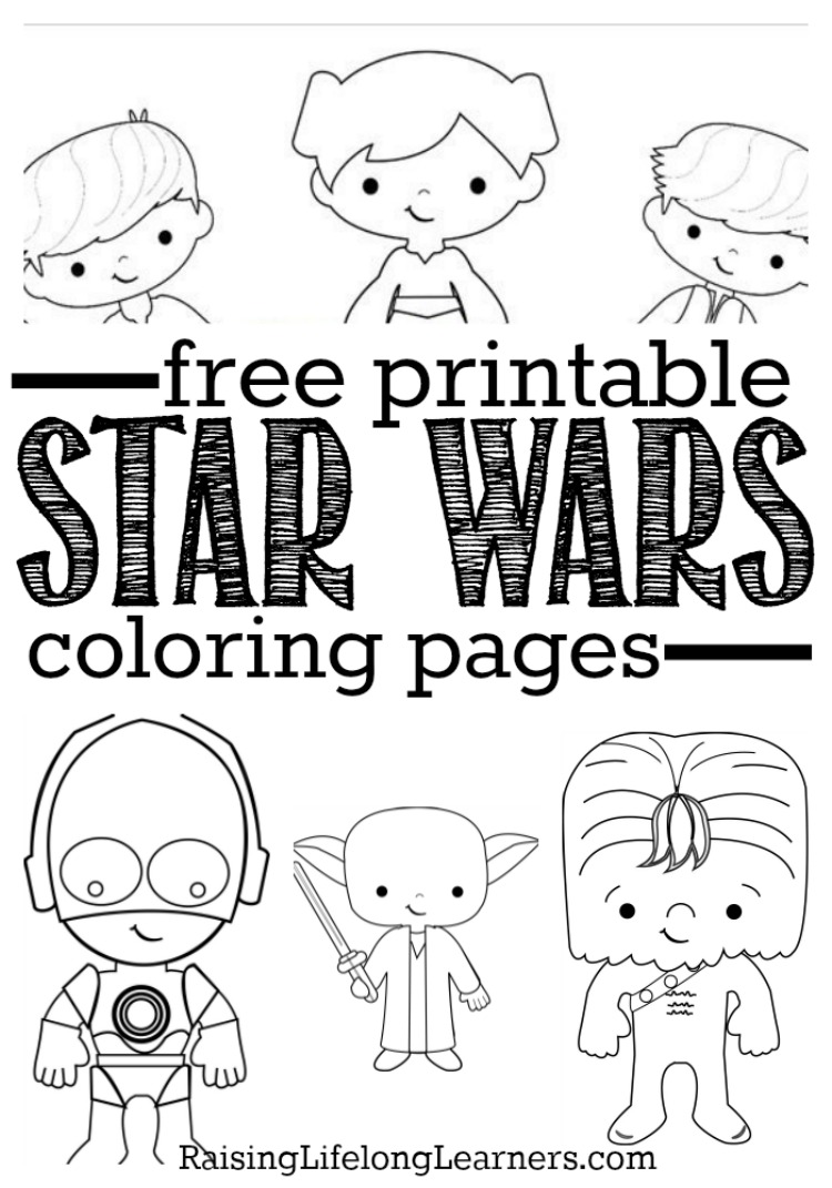 Star Wars Coloring Pages Printables Free 12