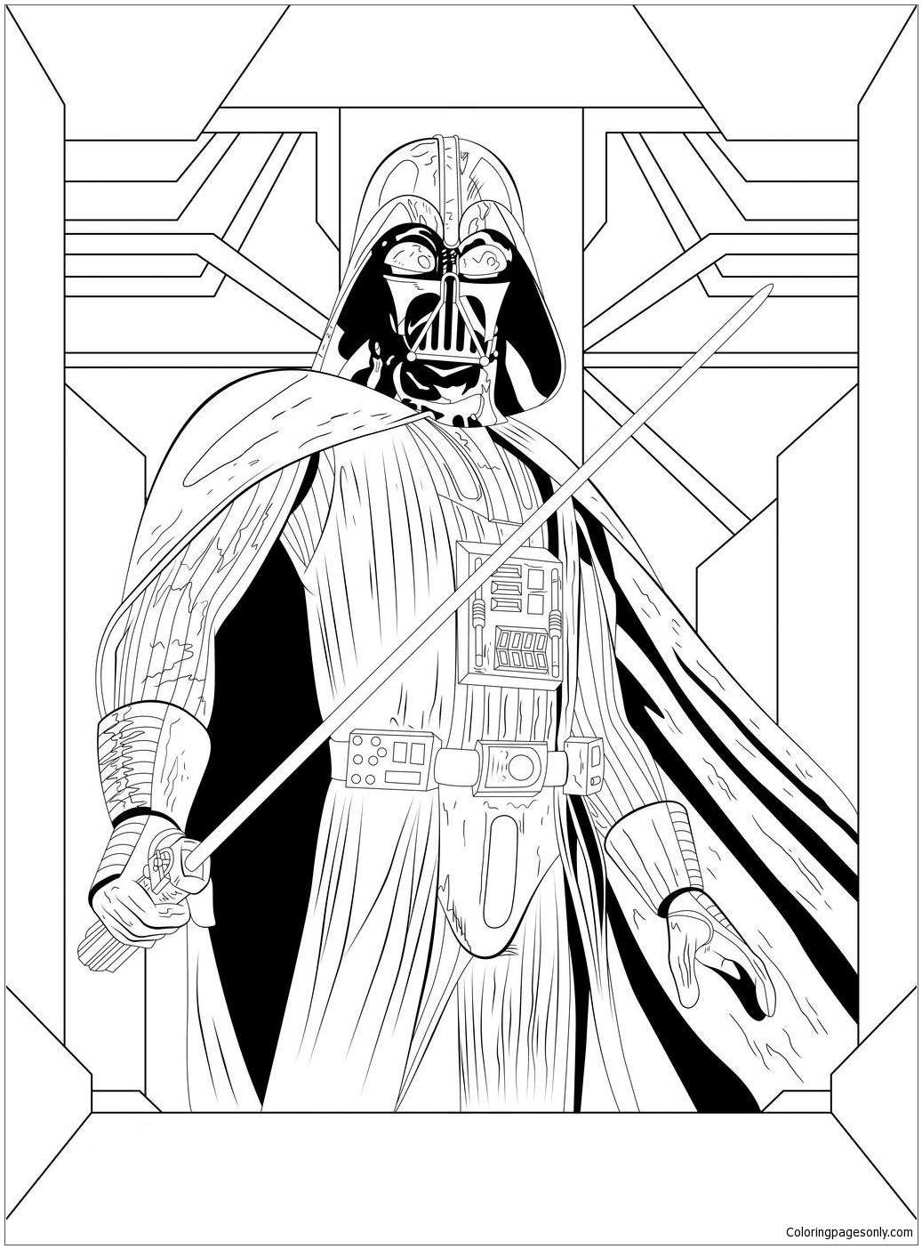 Star Wars Coloring Pages Printables Free 125