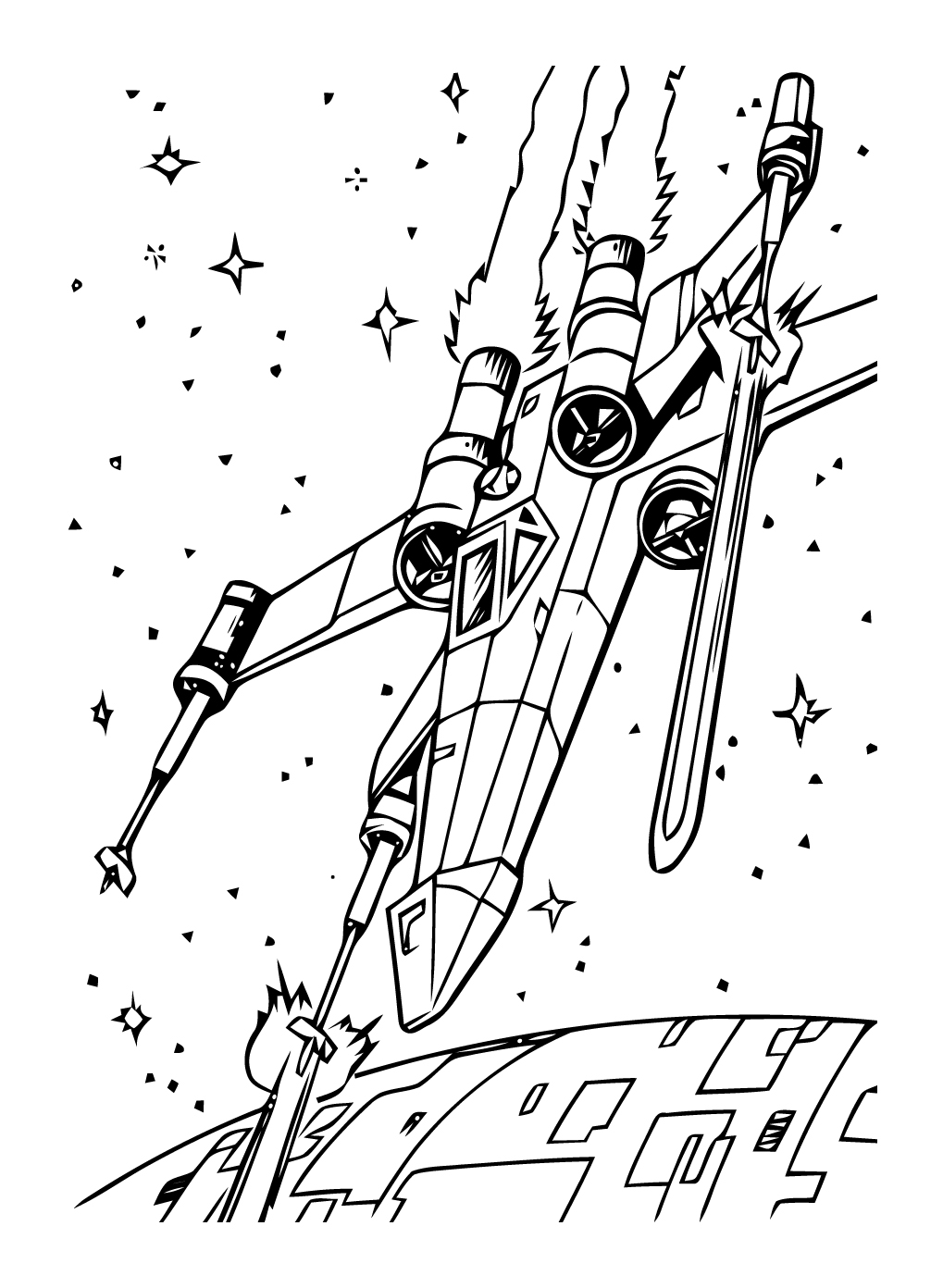 Star Wars Coloring Pages Printables Free 126