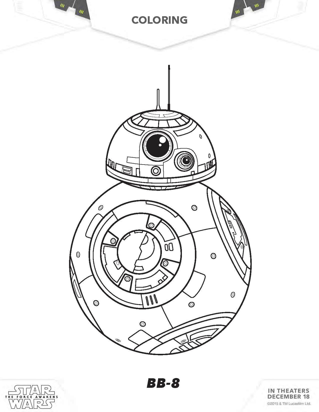 Star Wars Coloring Pages Printables Free 127