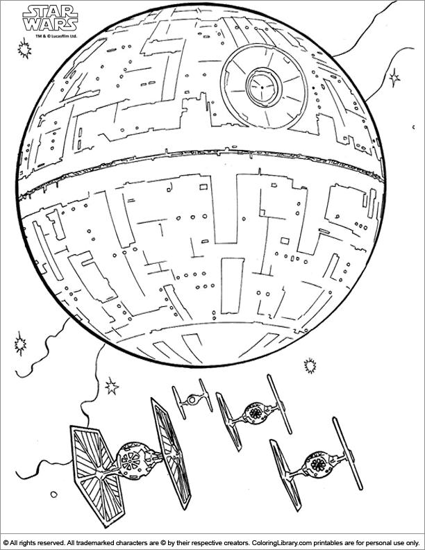 Star Wars Coloring Pages Printables Free 132