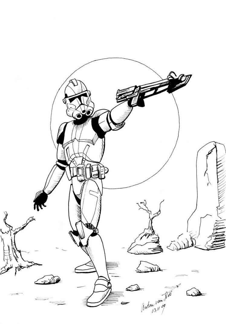 Star Wars Coloring Pages Printables Free 137