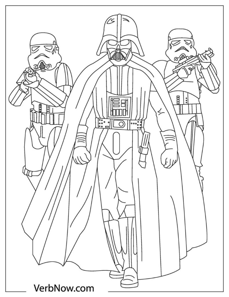 Star Wars Coloring Pages Printables Free 143