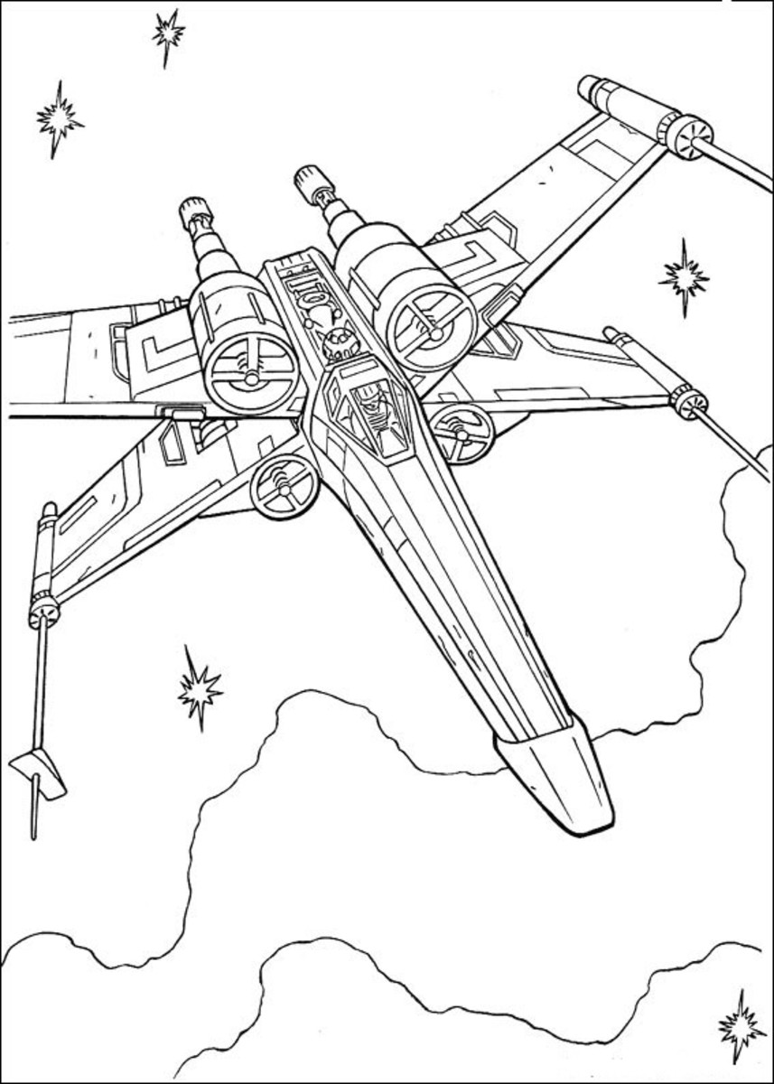 Star Wars Coloring Pages Printables Free 29