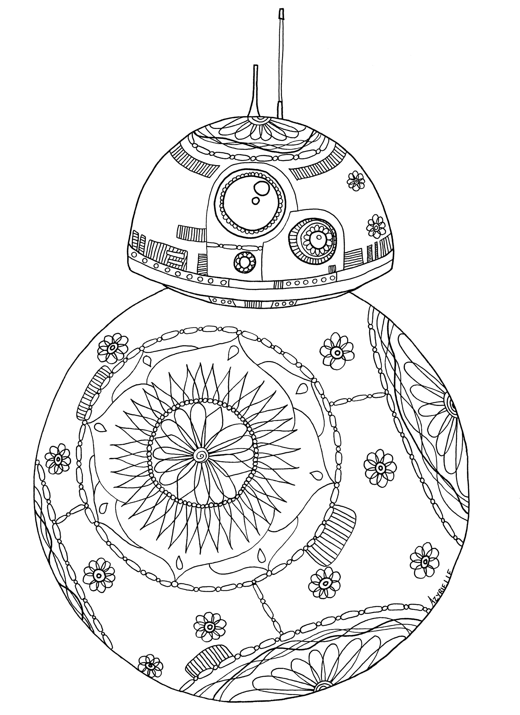 Star Wars Coloring Pages Printables Free 3