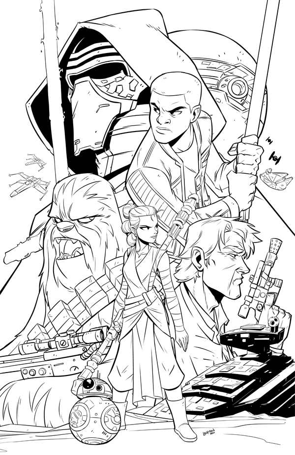 Star Wars Coloring Pages Printables Free 40