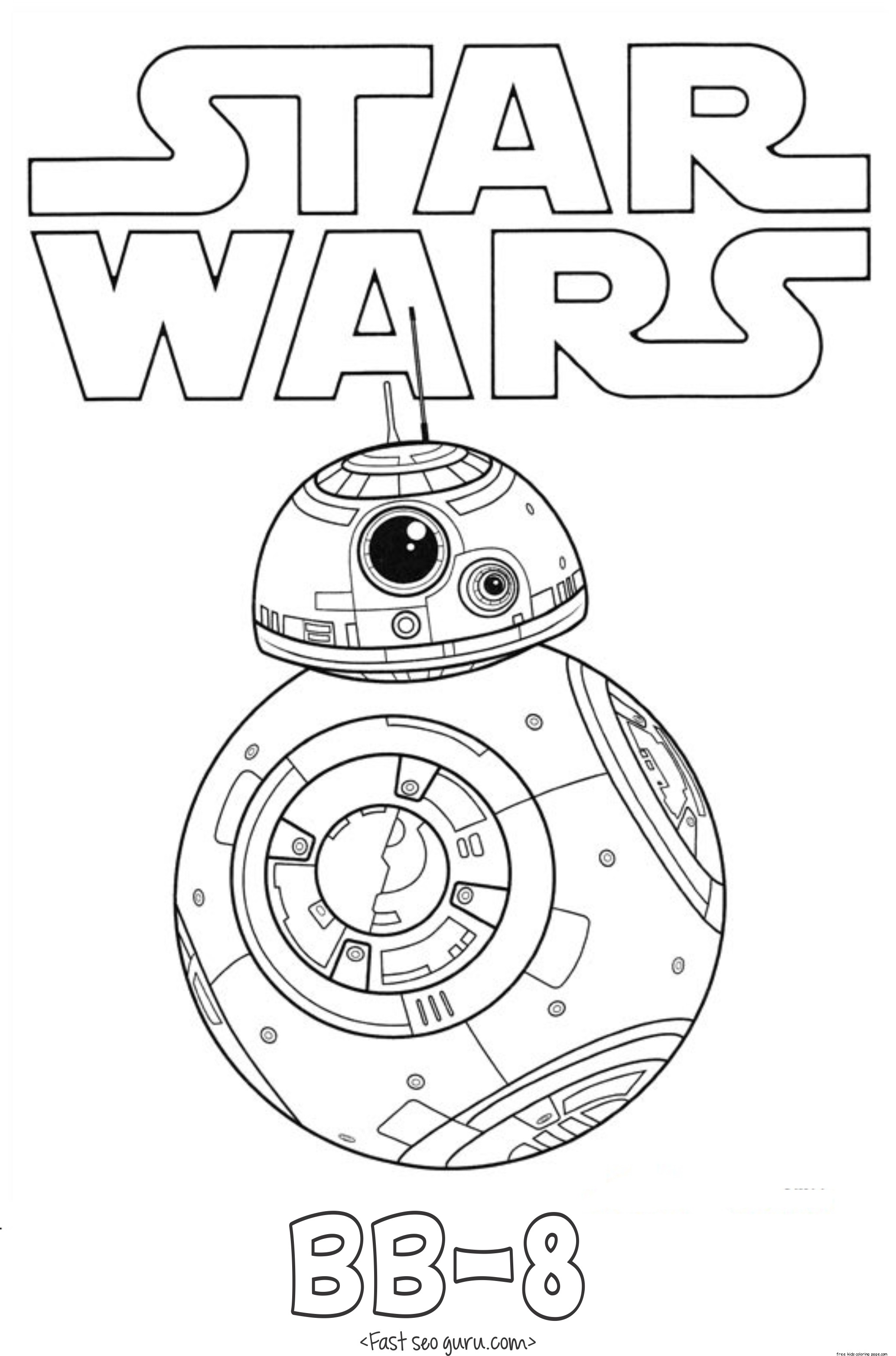 Star Wars Coloring Pages Printables Free 49