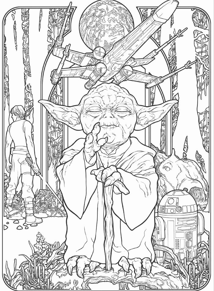 Star Wars Coloring Pages Printables Free 50