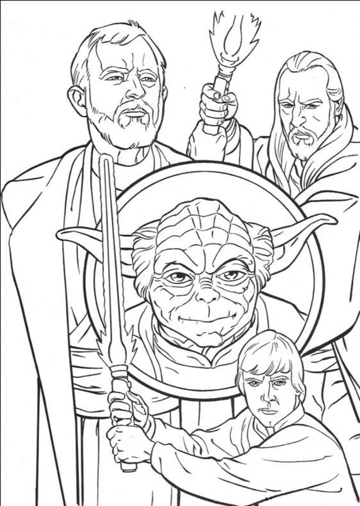 Star Wars Coloring Pages Printables Free 54