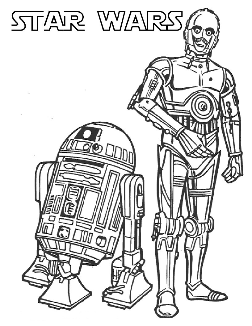 Star Wars Coloring Pages Printables Free 6