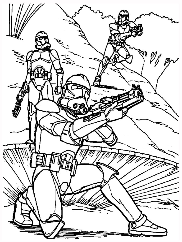 Star Wars Coloring Pages Printables Free 7