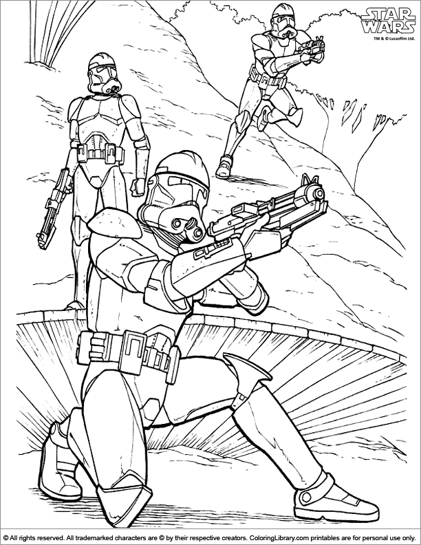 Star Wars Coloring Pages Printables Free 92