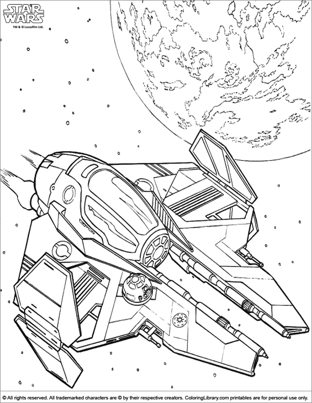 Star Wars Coloring Pages Printables Free 96