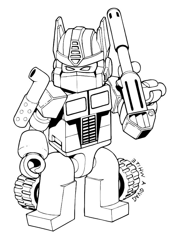 Transformers One Coloring Pages Free Printable 125