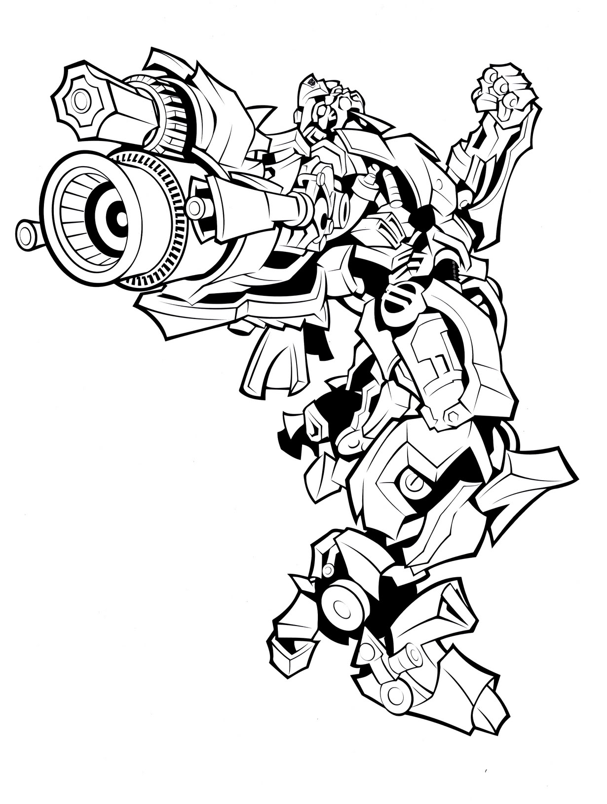 Transformers One Coloring Pages Free Printable 131