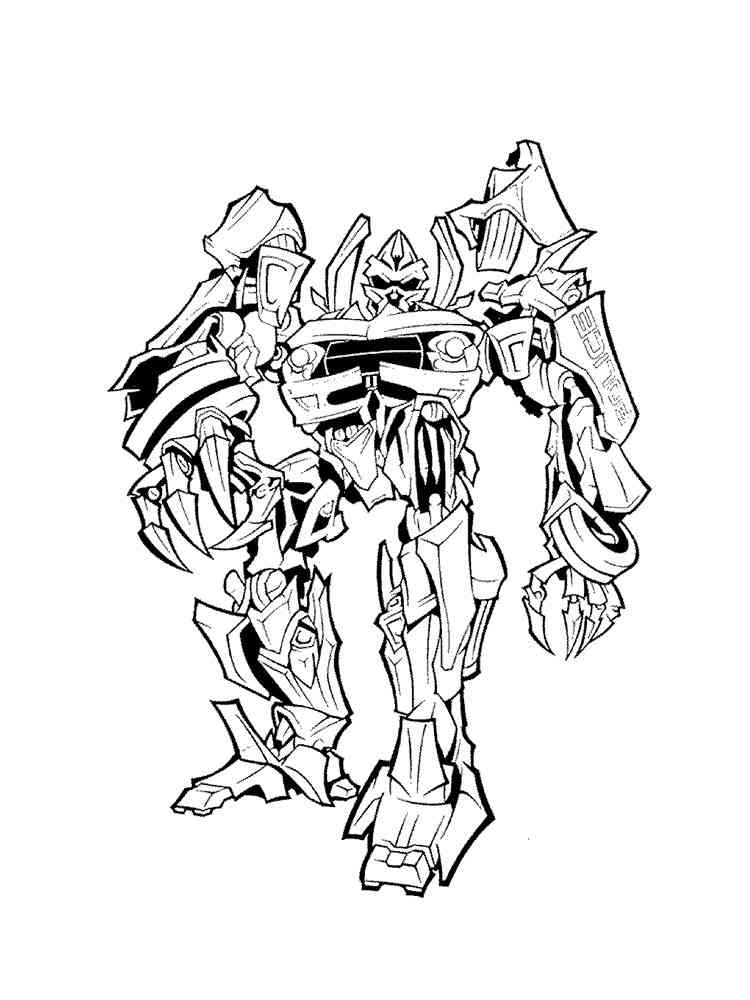 Transformers One Coloring Pages Free Printable 162