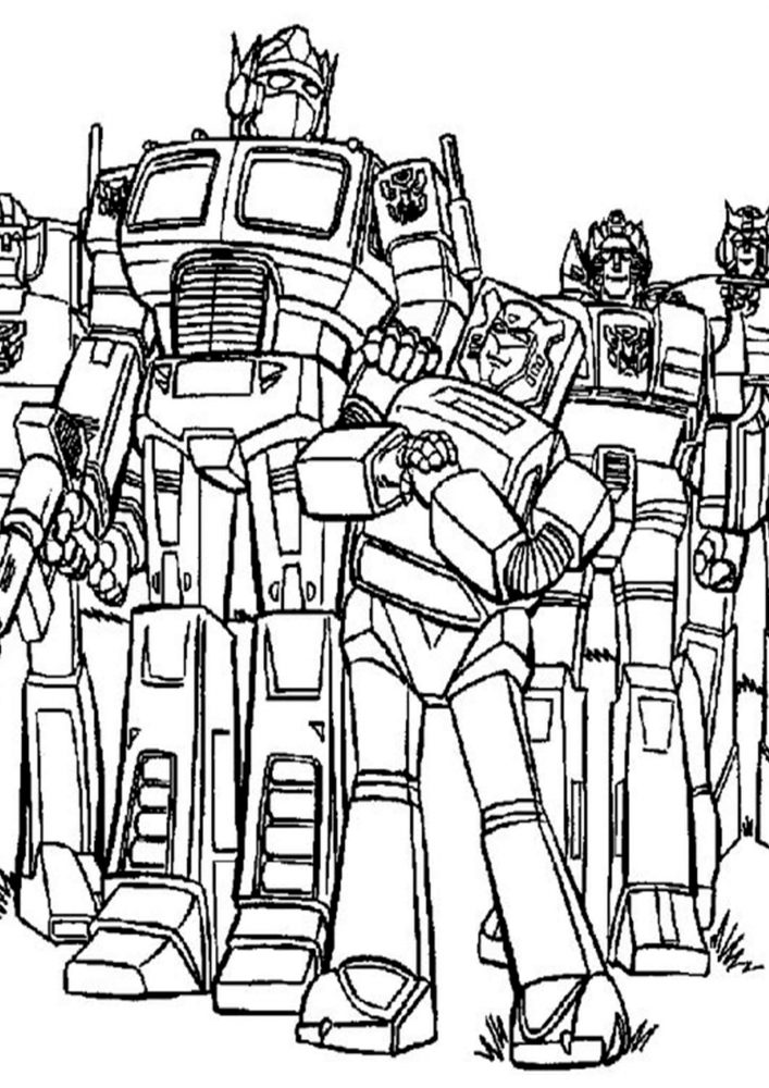 Transformers One Coloring Pages Free Printable 194