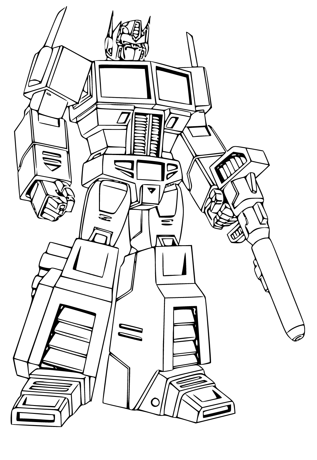 Transformers One Coloring Pages Free Printable 24