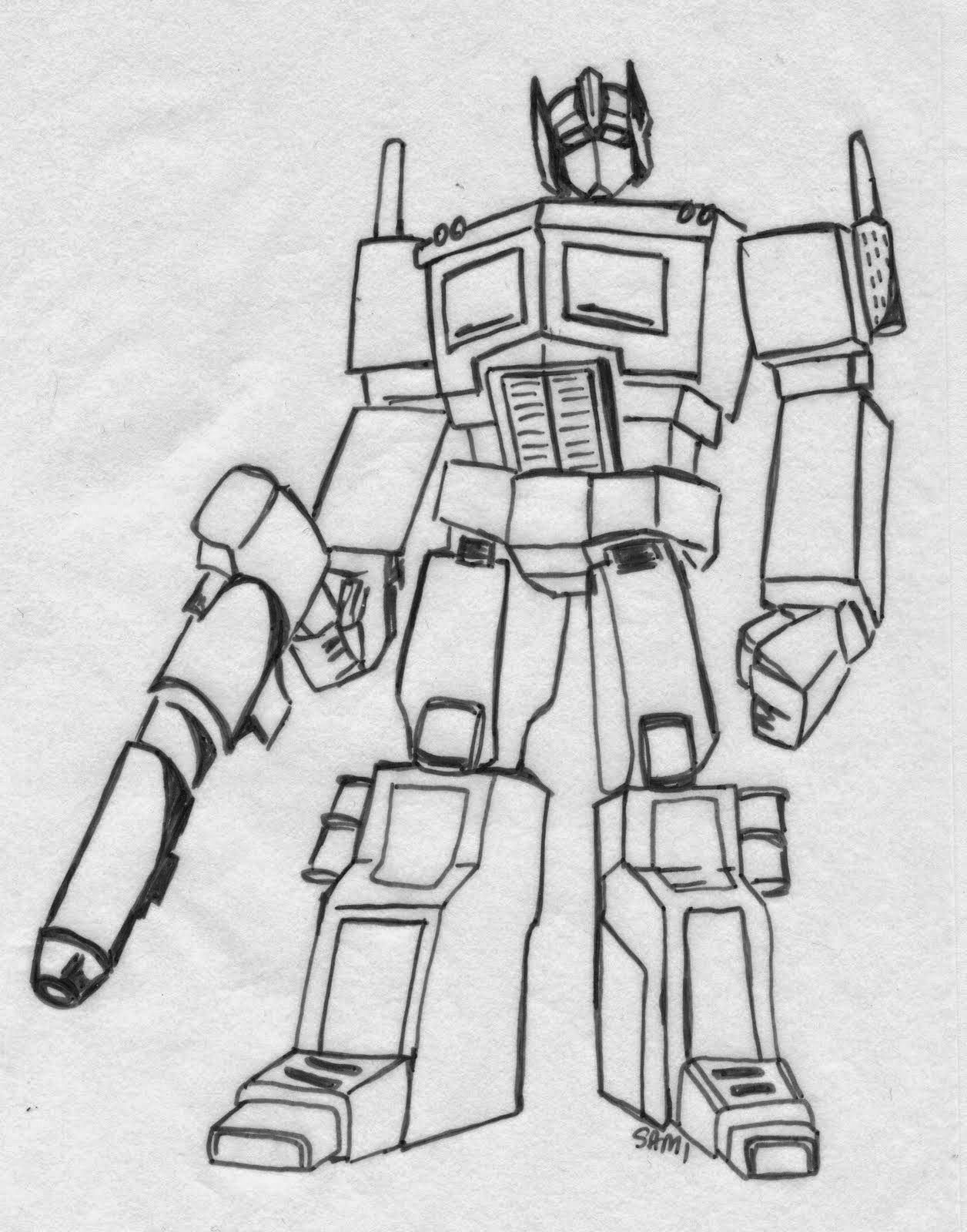 Transformers One Coloring Pages Free Printable 27