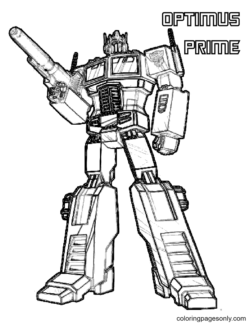 Transformers One Coloring Pages Free Printable 33