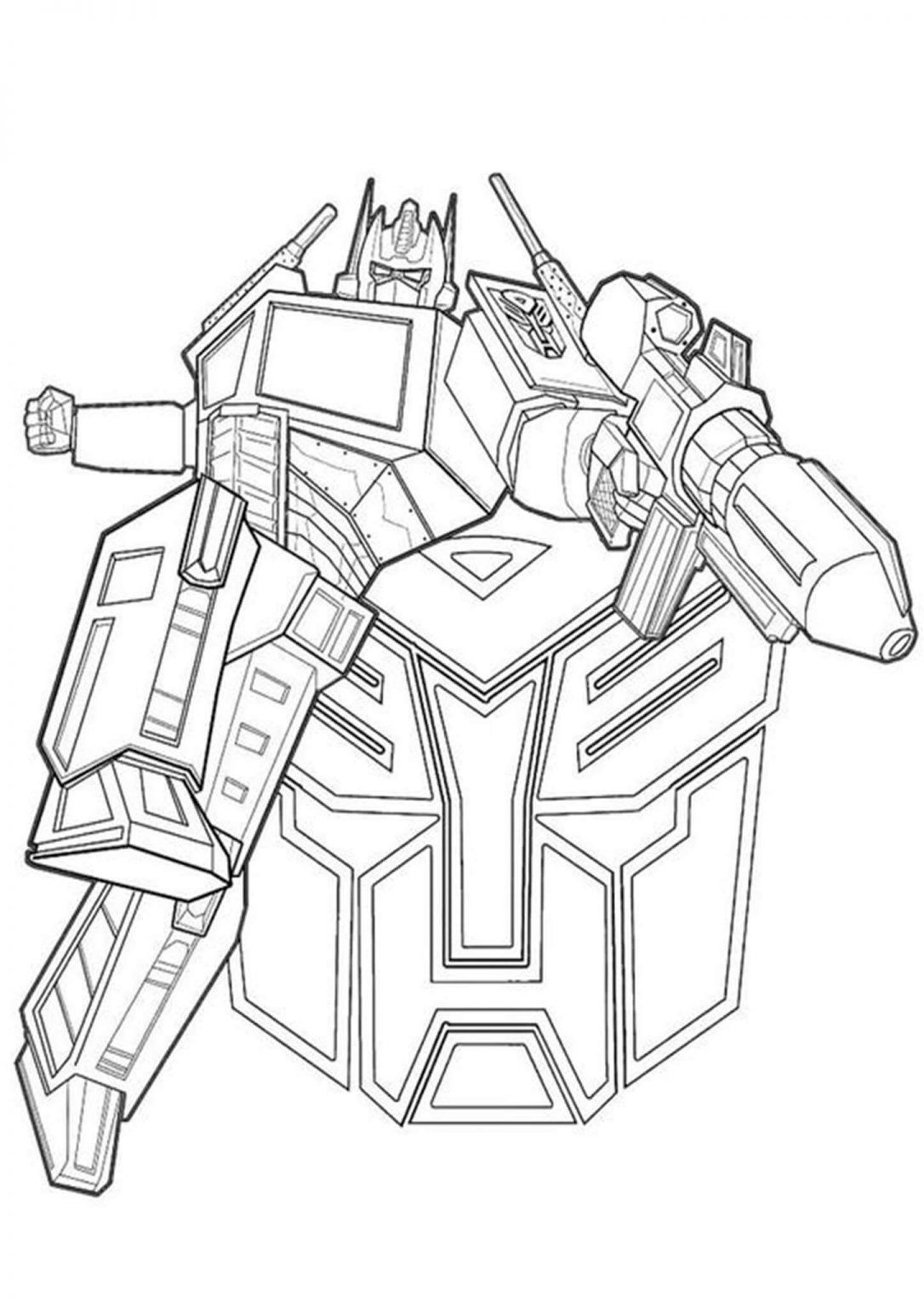 Transformers One Coloring Pages Free Printable 34