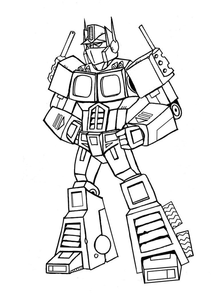 Transformers One Coloring Pages Free Printable 37