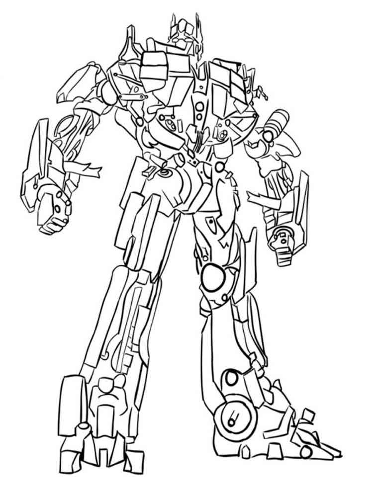 Transformers One Coloring Pages Free Printable 43