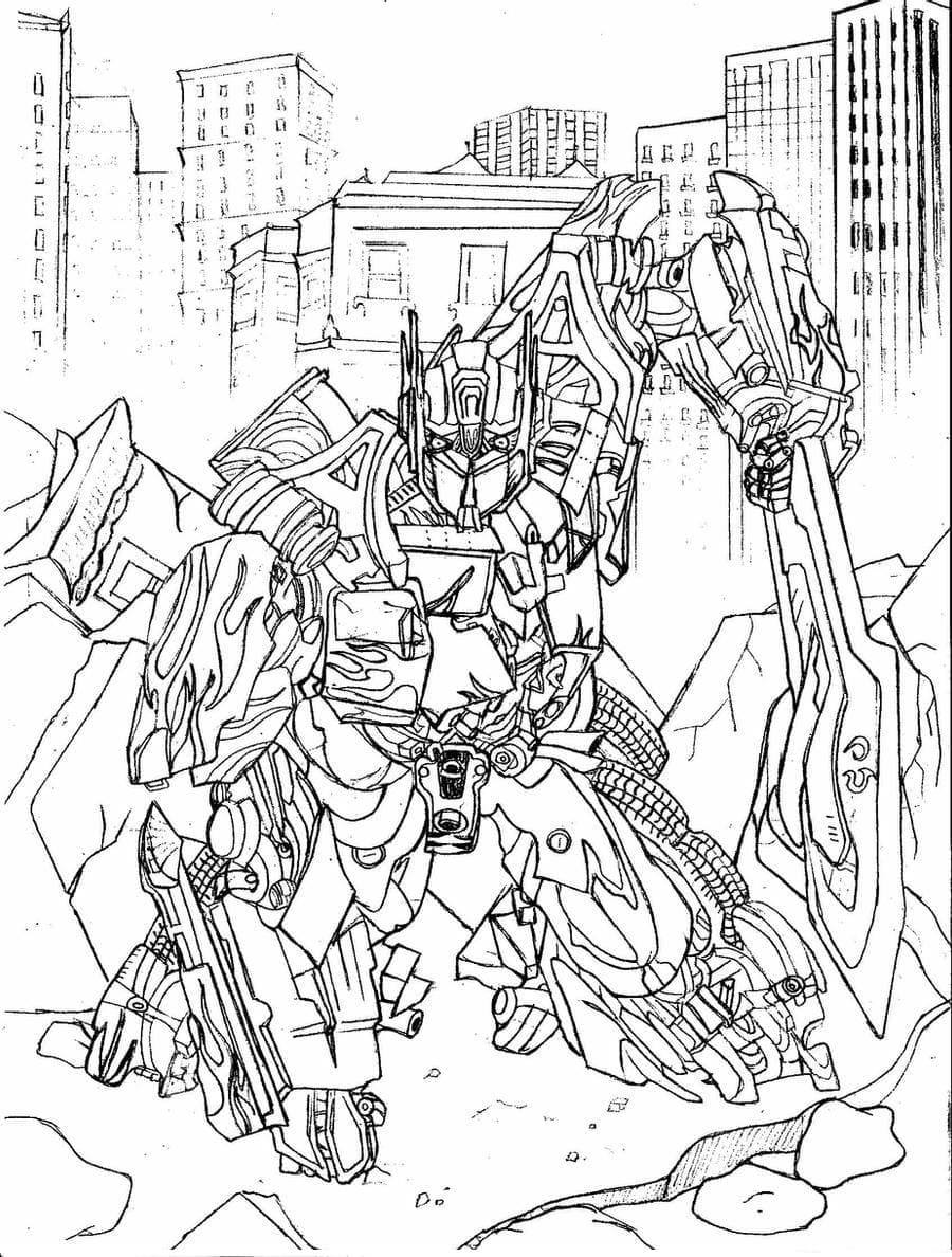 Transformers One Coloring Pages Free Printable 59