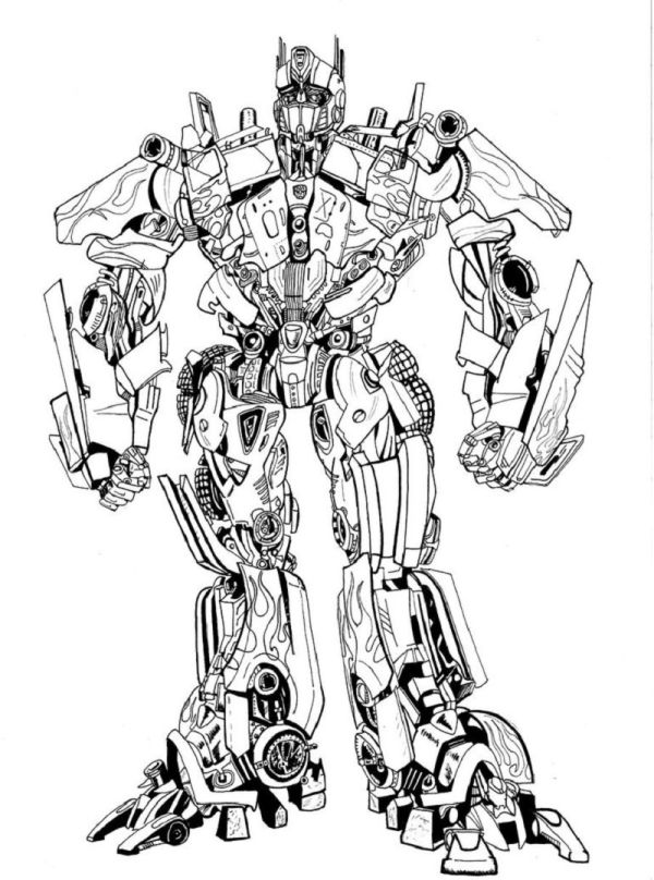 Transformers One Coloring Pages Free Printable 77