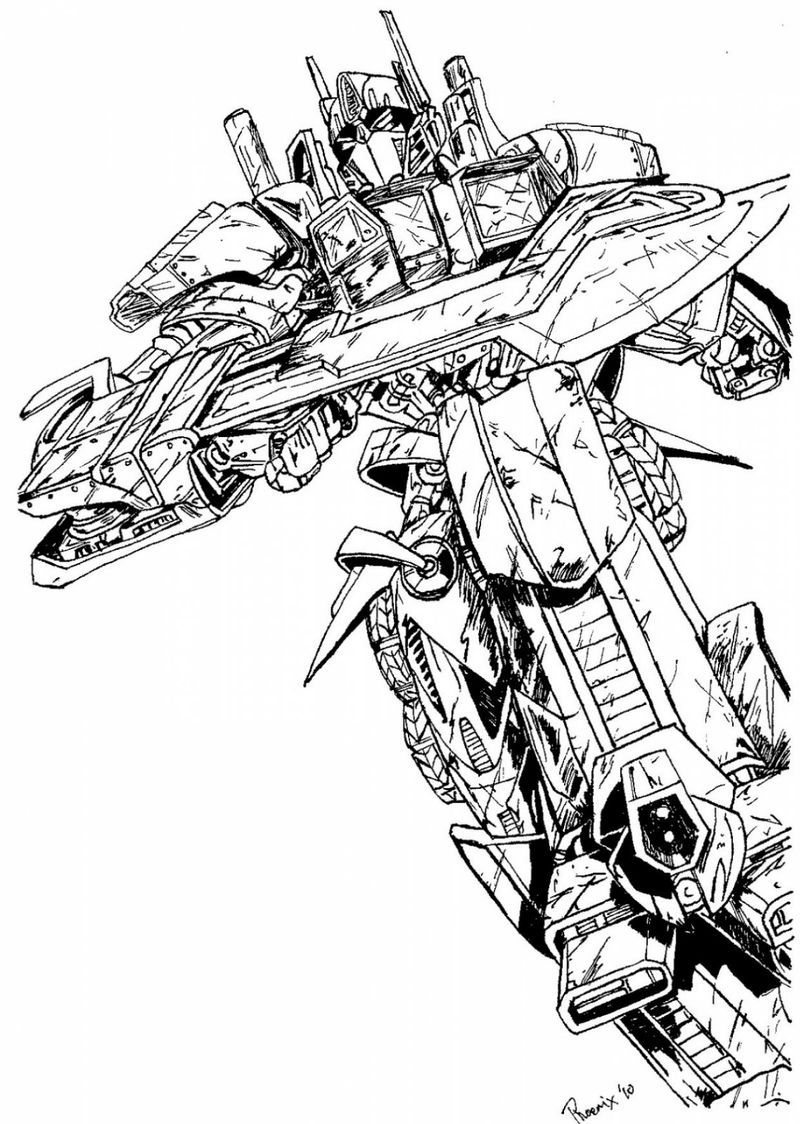 Transformers One Coloring Pages Free Printable 78