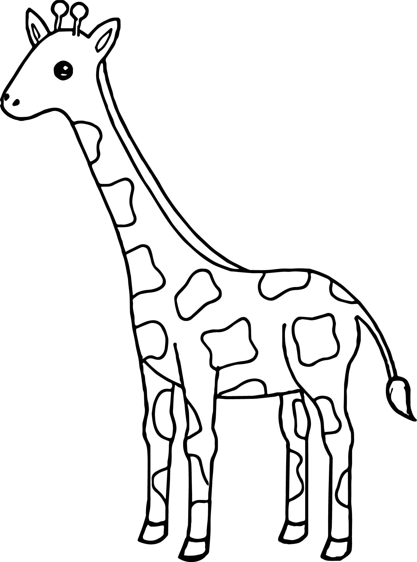 100+ Giraffe Coloring Pages 18