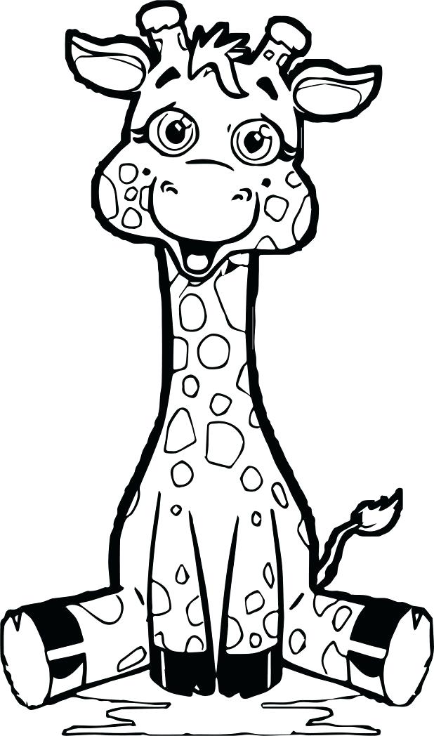 100+ Giraffe Coloring Pages 51