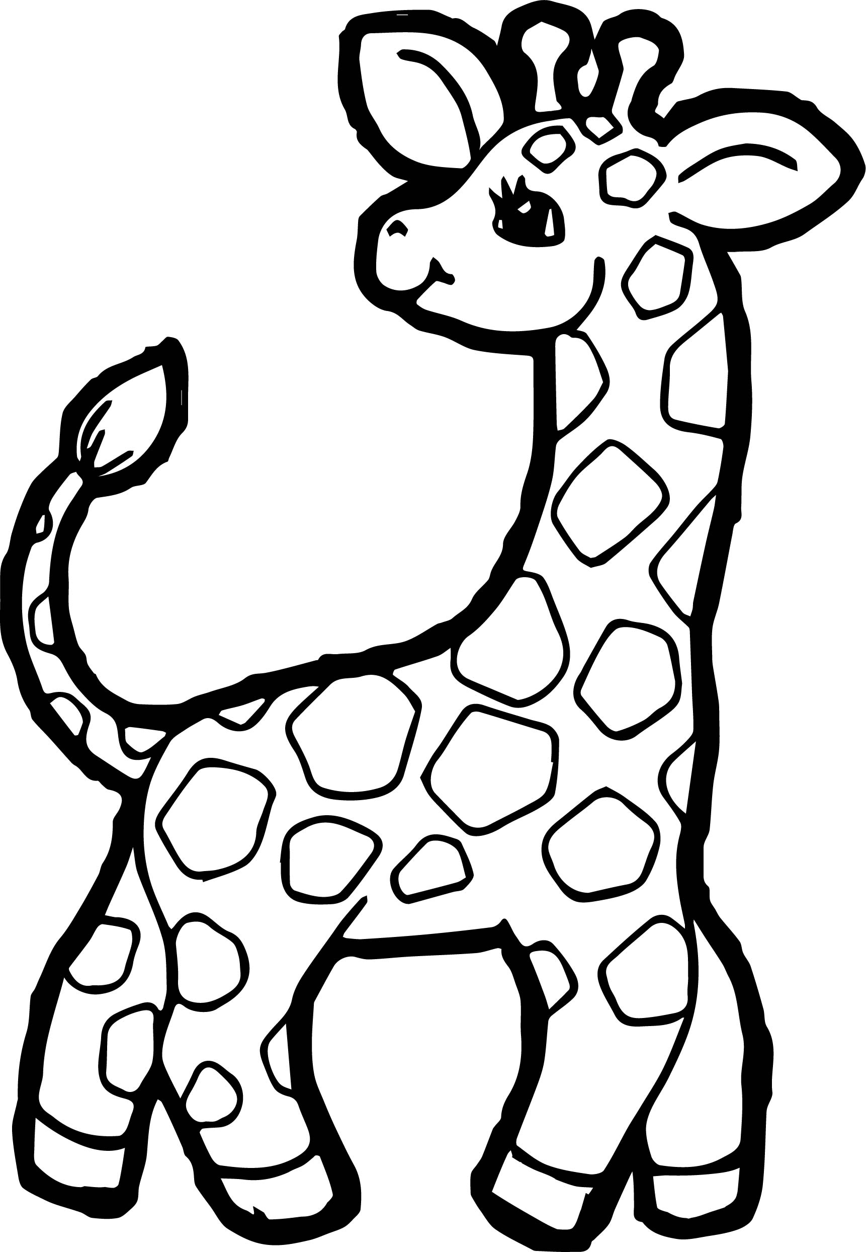 100+ Giraffe Coloring Pages 67