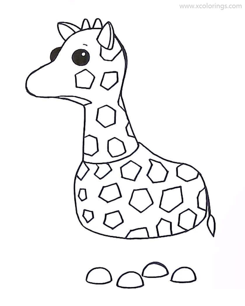 100+ Giraffe Coloring Pages 89