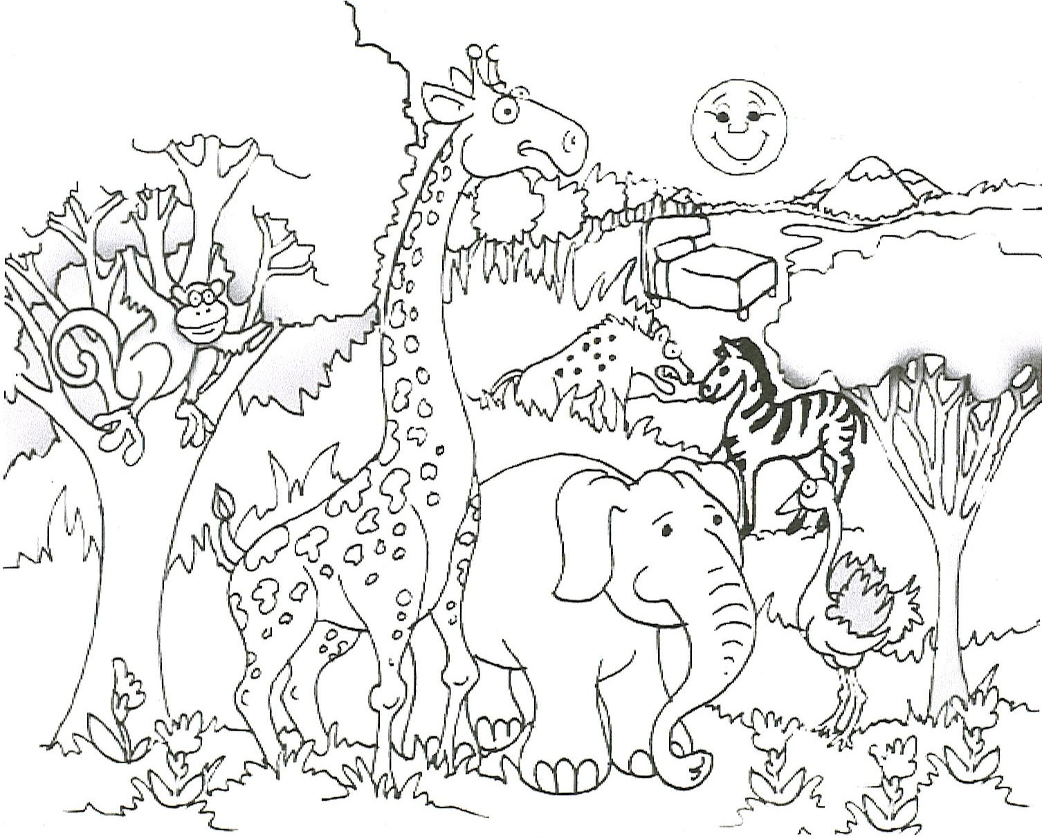 100+ Giraffe Coloring Pages 94