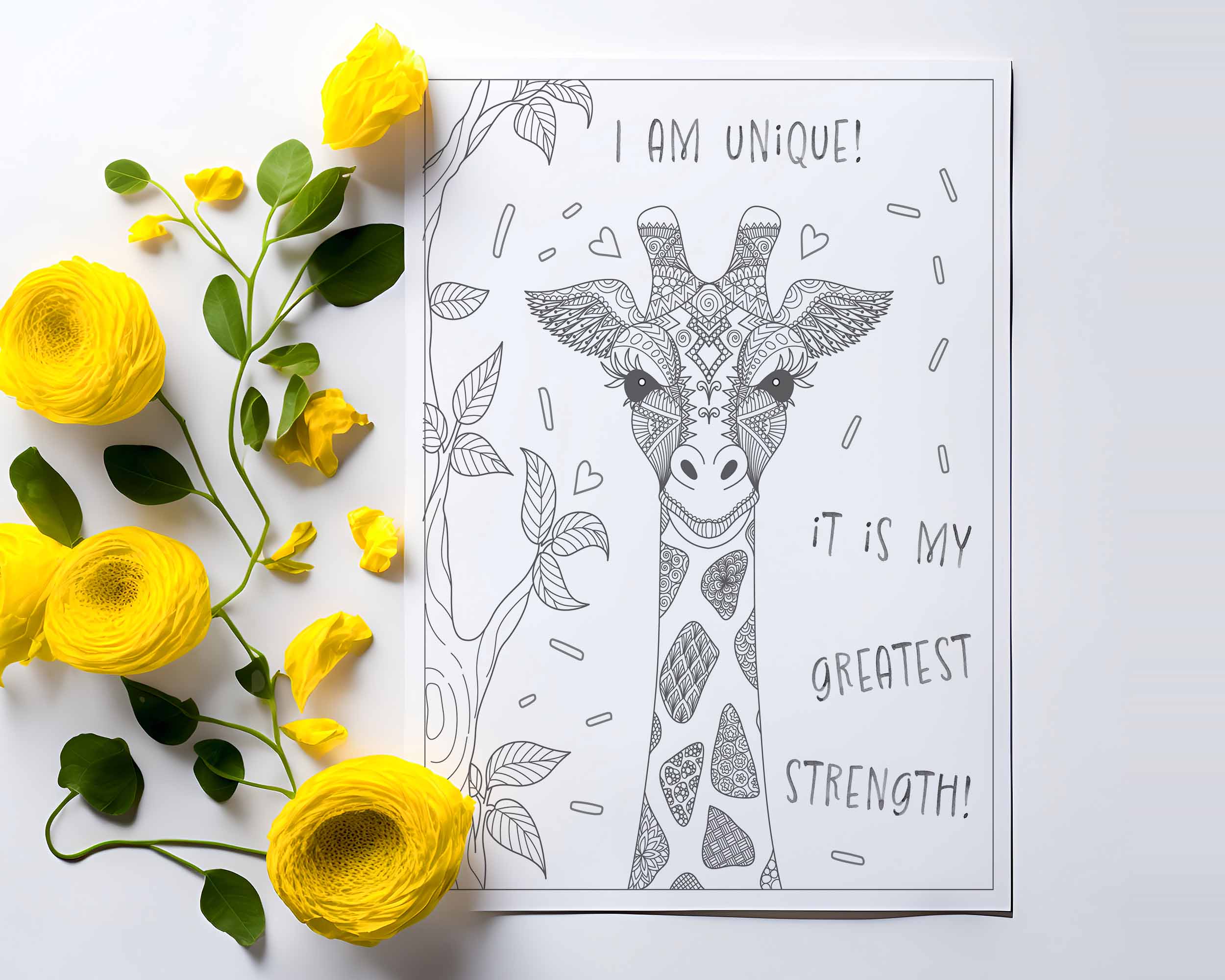 100+ Giraffe Coloring Pages 95