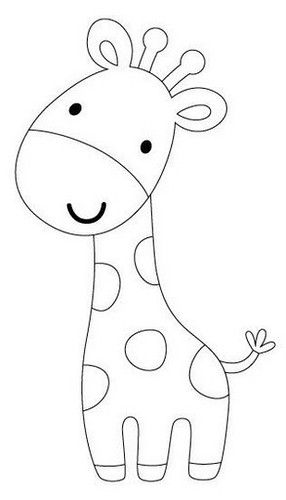 100+ Giraffe Coloring Pages 98