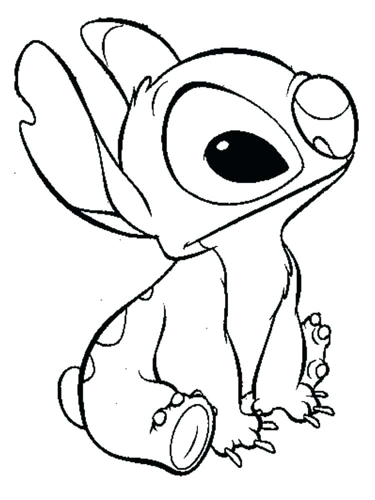 100+ Stitch Coloring Pages 1