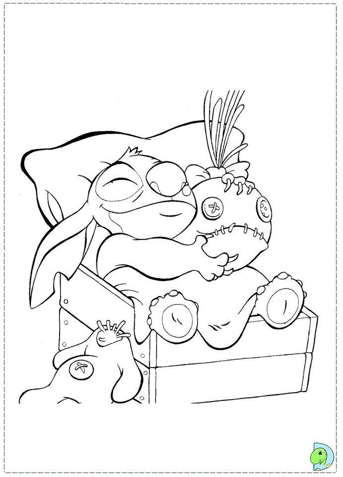 100+ Stitch Coloring Pages 13