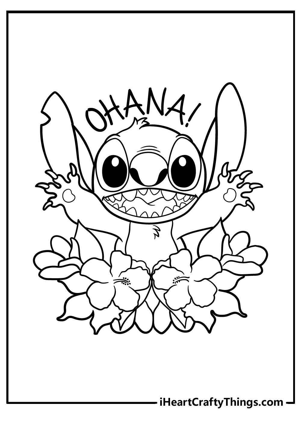 100+ Stitch Coloring Pages 19