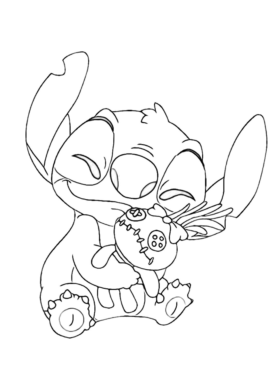 100+ Stitch Coloring Pages 20