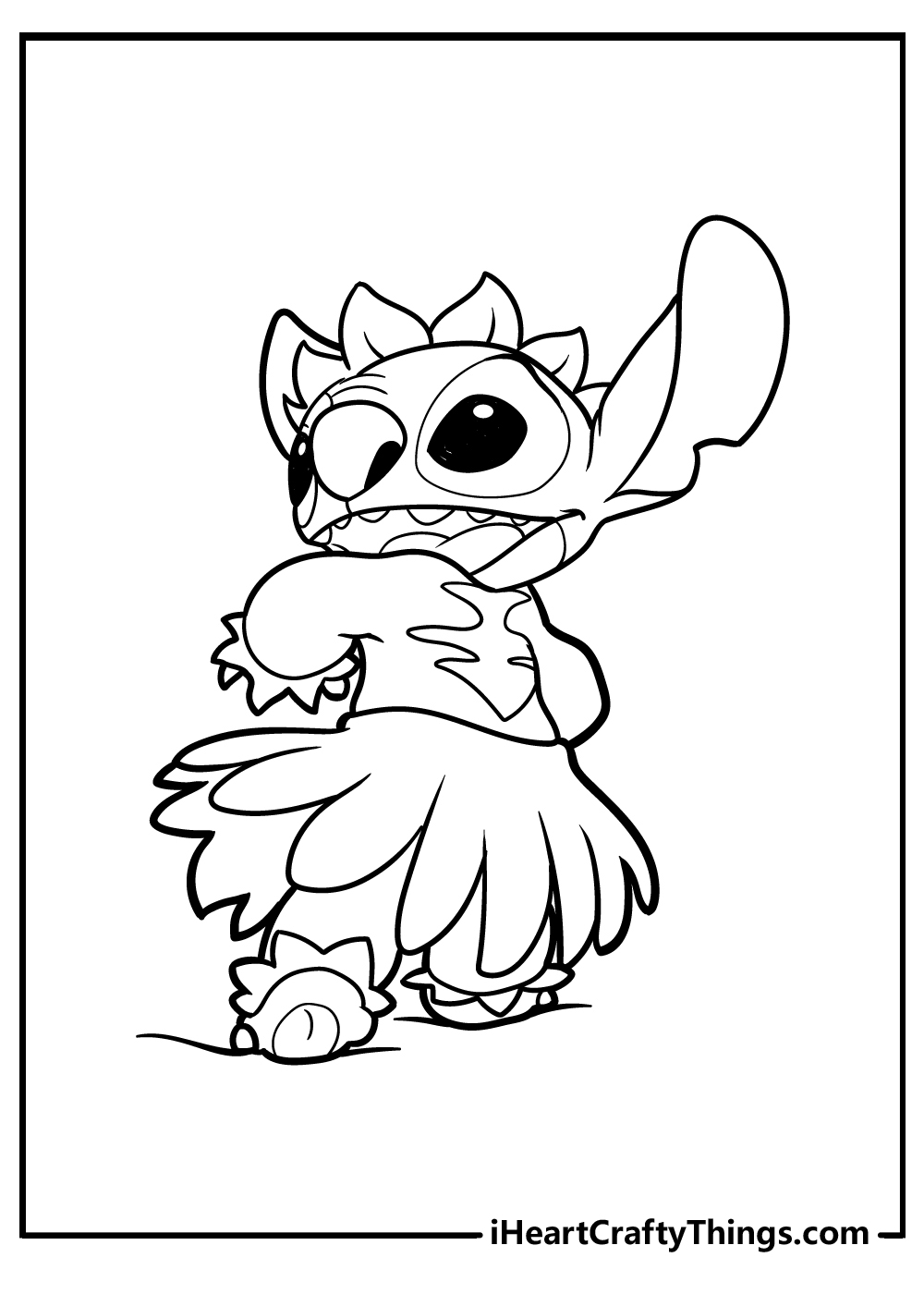 100+ Stitch Coloring Pages 22