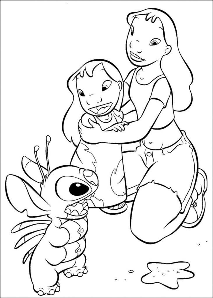 100+ Stitch Coloring Pages 28