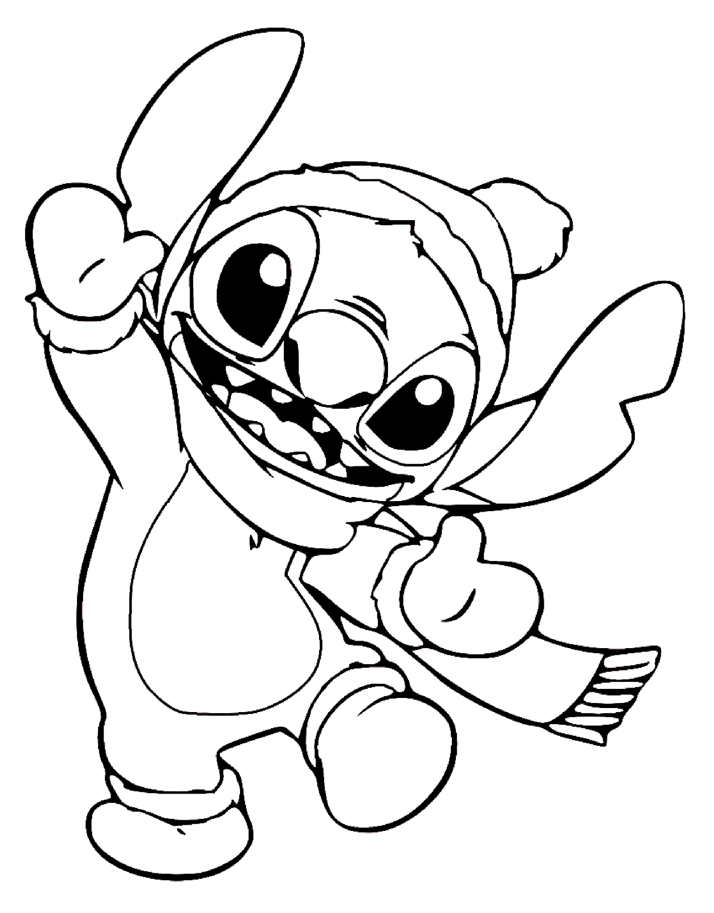 100+ Stitch Coloring Pages 3