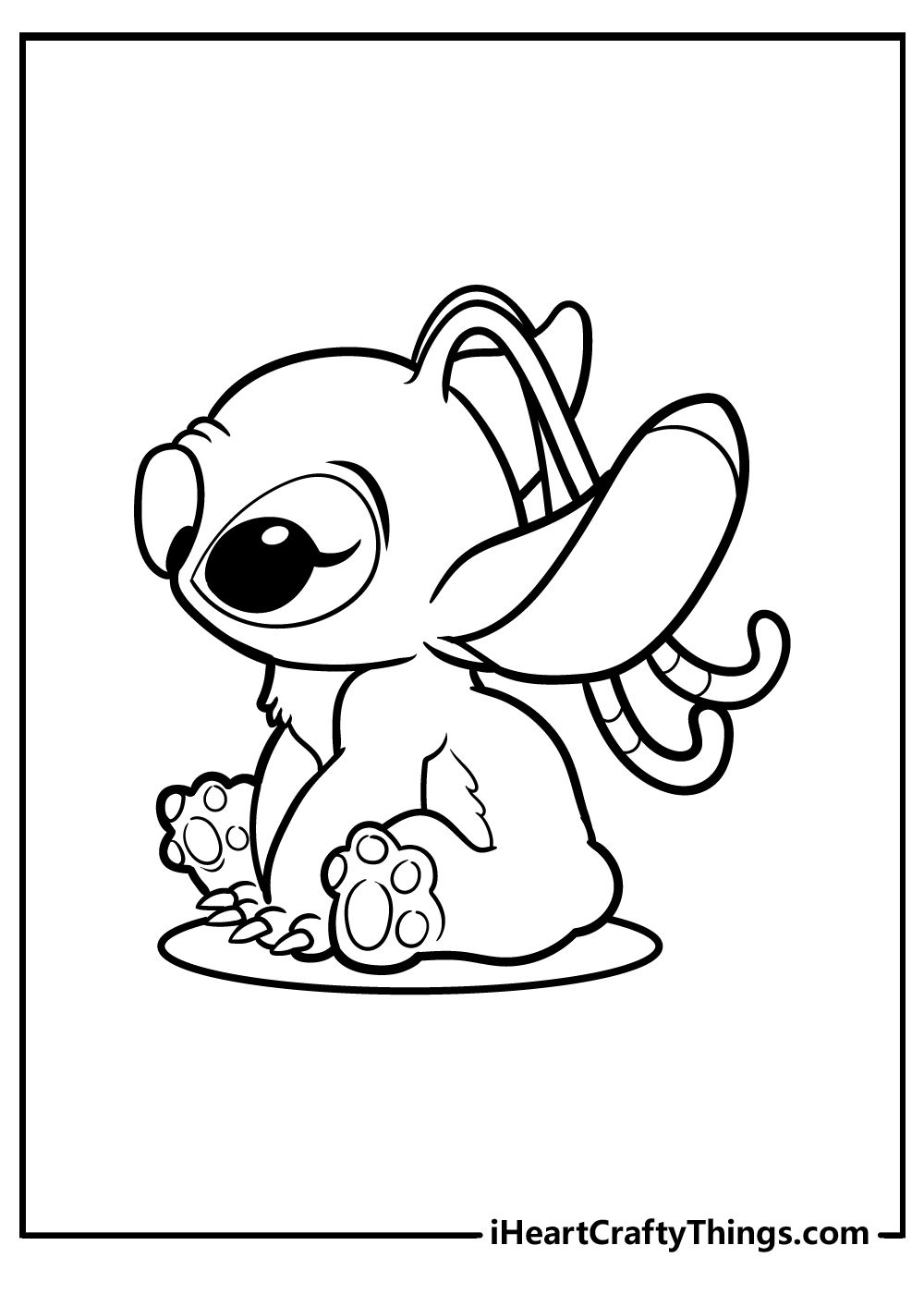 100+ Stitch Coloring Pages 34